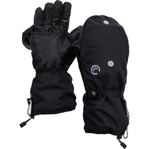 VALLERRET Vallerret Alta Arctic Mitt: Black XS