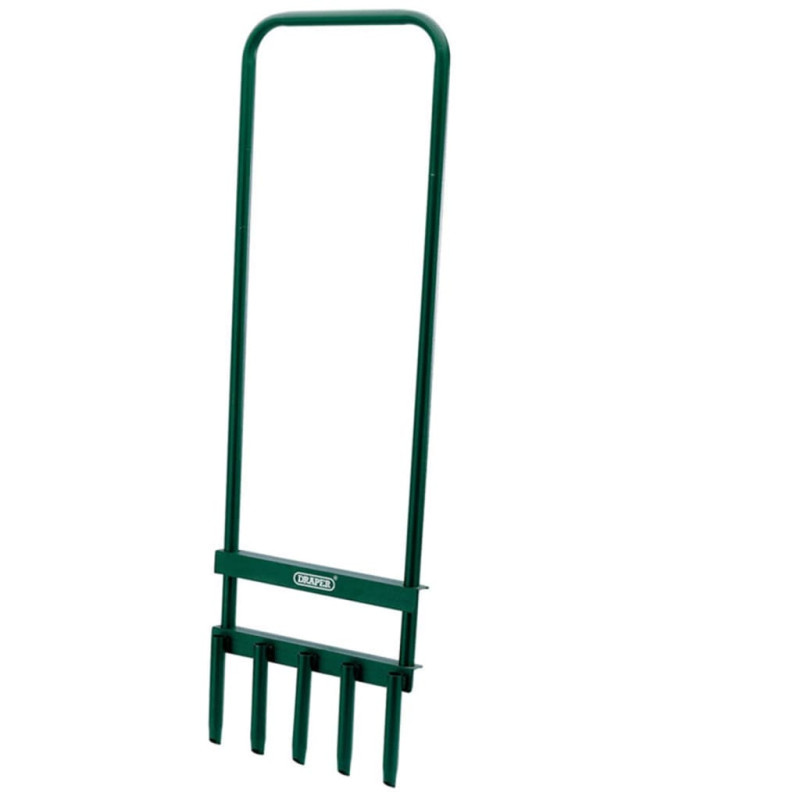 Produktbild för Draper Tools Gräsmatteluftare 29x93 cm grön 30565