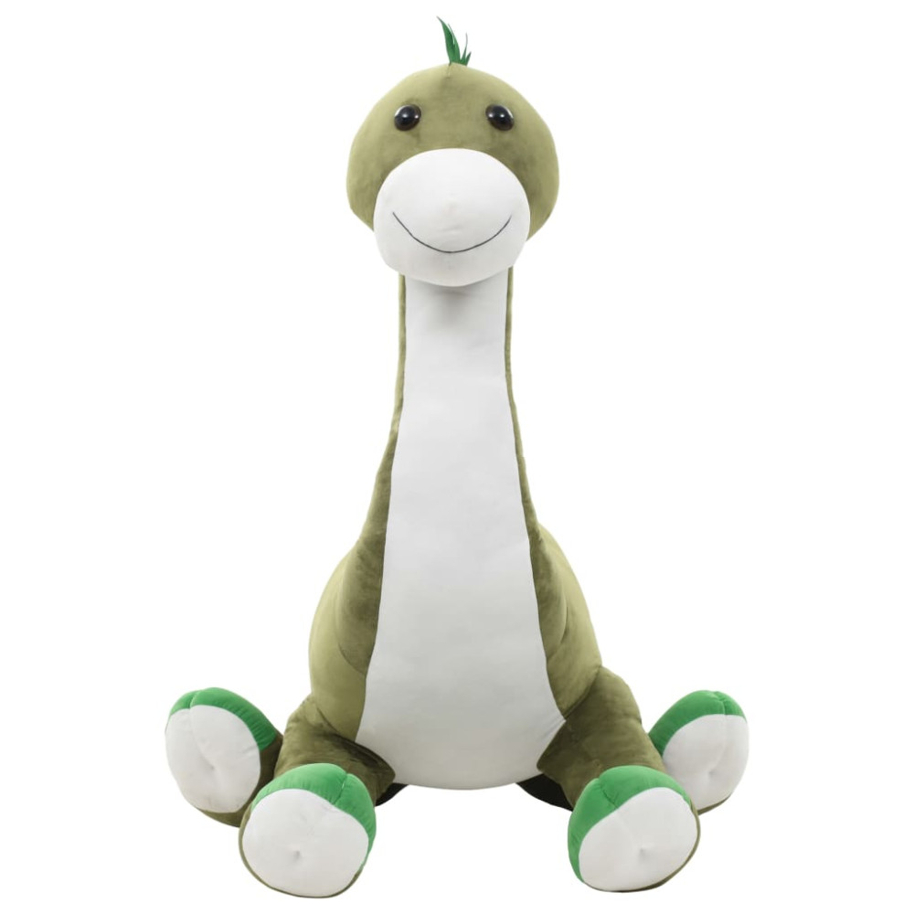 Produktbild för Gosedjur brontosaurus plysch grön