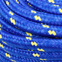 Produktbild för Båtlina blå 20 mm 100 m polypropen