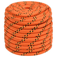 Produktbild för Båtlina orange 18 mm 25 m polypropylen