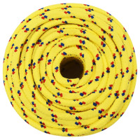 Produktbild för Båtlina gul 12 mm 250 m polypropen
