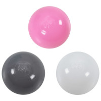 Miniatyr av produktbild för Lektält med 250 bollar rosa 100x100x127 cm