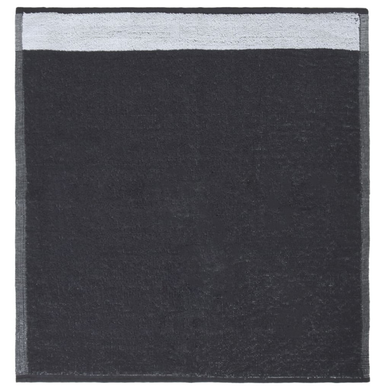 Produktbild för Handduksset 12 st grå bomull