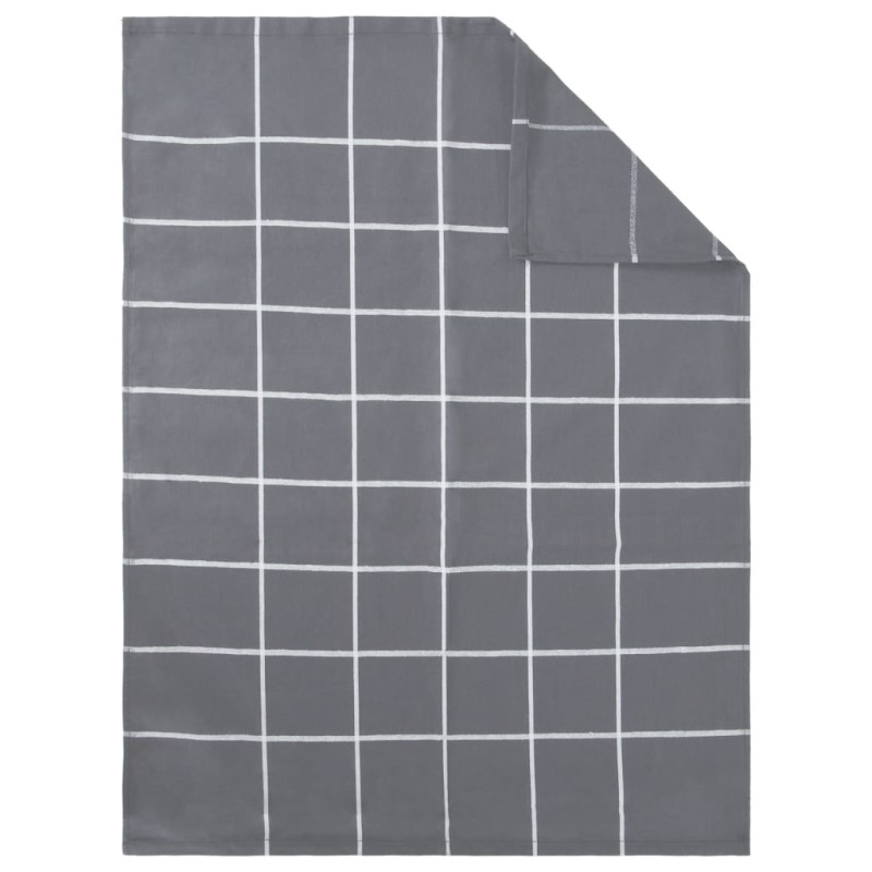 Produktbild för Handduksset 12 st grå bomull