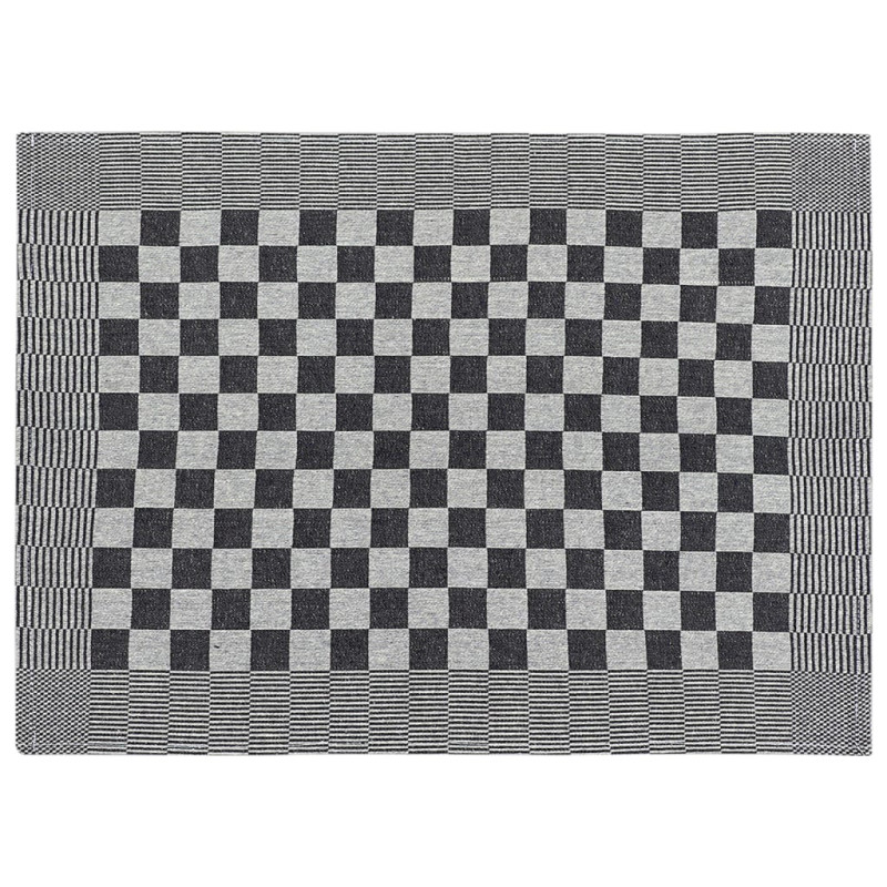 Produktbild för Handduksset 20 st svart och vit bomull