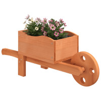 Produktbild för Blomkrukor 2 st 47x15x19 cm massiv gran