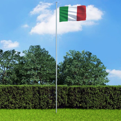 vidaXL Italiens flagga 90x150 cm