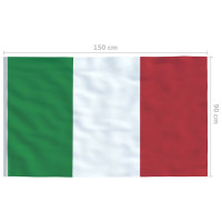 Produktbild för Italiens flagga 90x150 cm