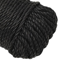 Produktbild för Rep svart 3 mm 25 m polypropen