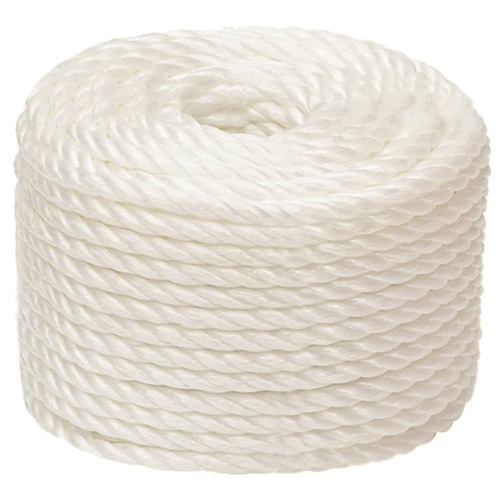 Produktbild för Rep vit 16 mm 250 m polypropylen