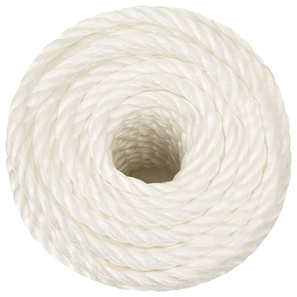 Produktbild för Rep vit 16 mm 250 m polypropylen