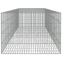 Produktbild för Kaninhage 5 paneler 273x79x54 cm galvaniserat järn