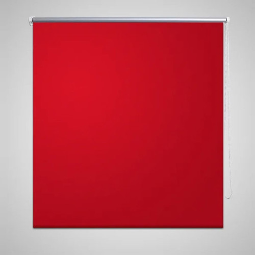 vidaXL Rullgardin röd 160 x 175 cm mörkläggande