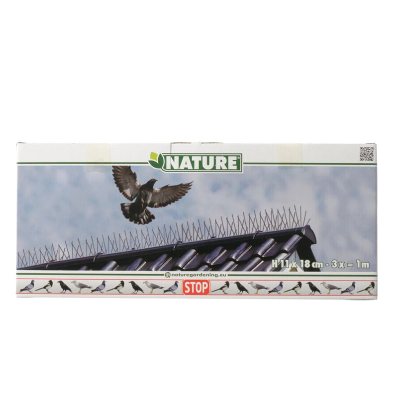 Produktbild för Nature Fågelpiggar 6 st 32x11x18 cm