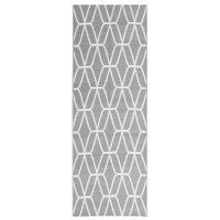 Produktbild för Utomhusmatta grå 80x250 cm PP