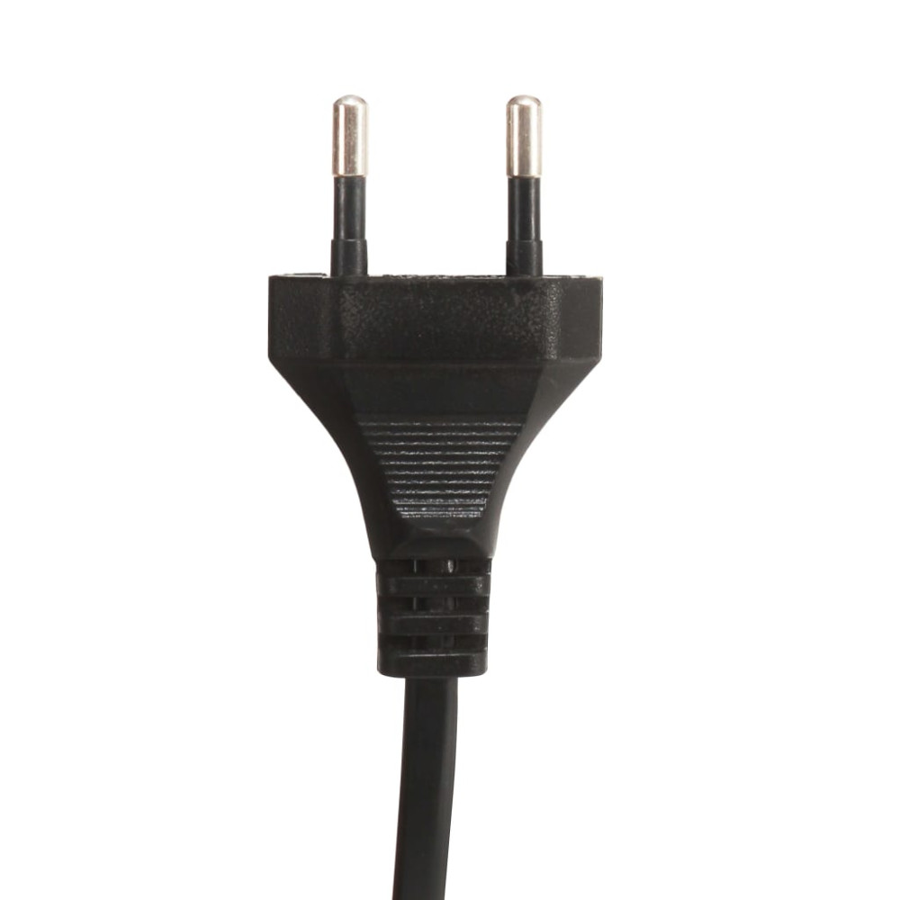 Produktbild för Golvlampa svart E27 massivt mangoträ