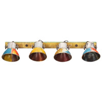 Produktbild för Industriell vägglampa flerfärgad 90x25 cm E27