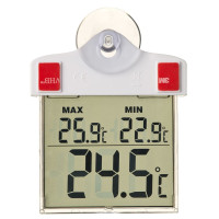 Produktbild för Nature Digital fönstertermometer 13x10x3 cm 6080078