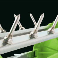 Miniatyr av produktbild för Draper Tools Gräsmatteluftare 450 mm grön