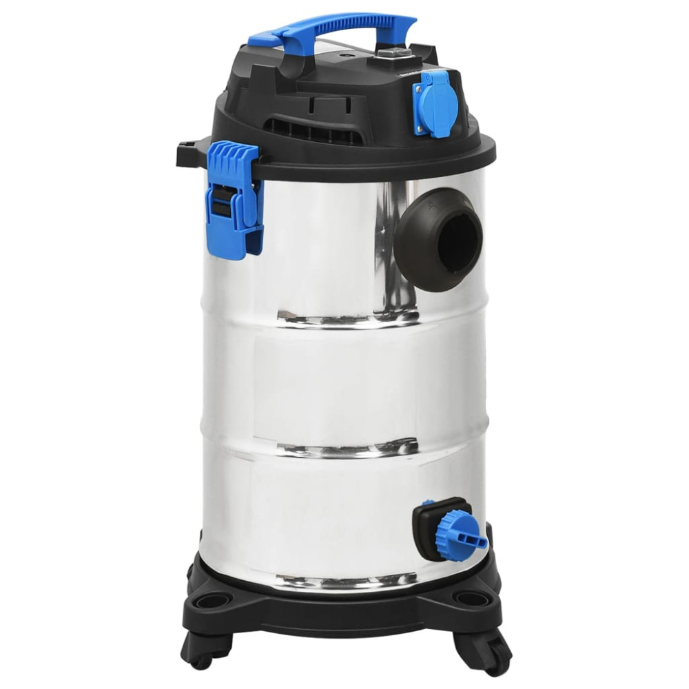 Produktbild för Våt- och torrdammsugare 1200 W 30 L silver