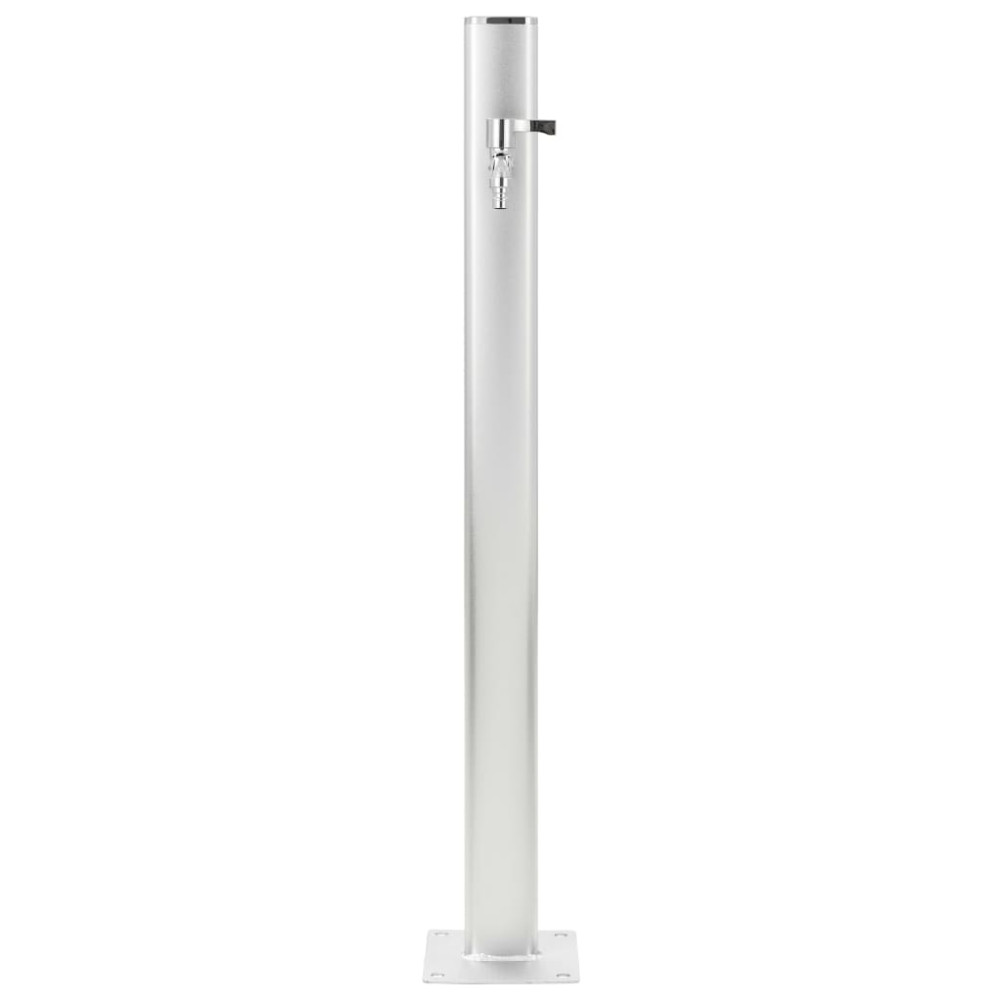 Produktbild för Vattenpost för trädgården 95 cm aluminium