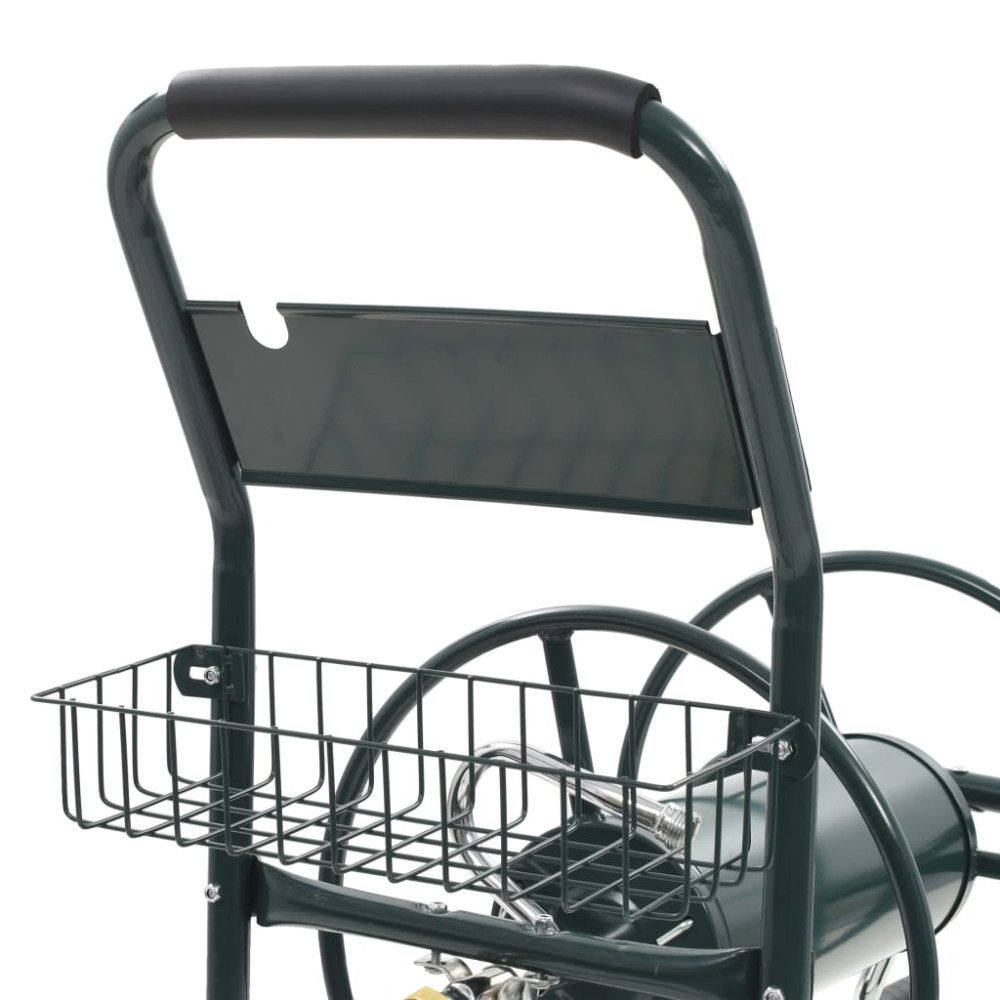 Produktbild för Slangvagn med 1/2" slangkoppling 75 m stål