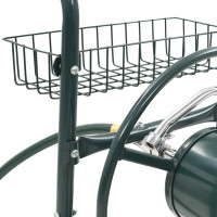 Produktbild för Slangvagn med 1/2" slangkoppling 75 m stål