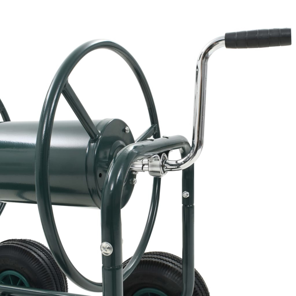 Produktbild för Slangvagn med 1/2" slangkoppling 75 m stål