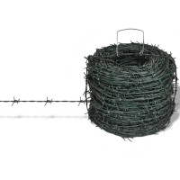 Produktbild för Taggtråd 100 m grön