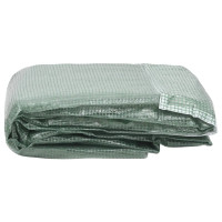 Produktbild för Växthusöverdrag (13,5 m²) 300x450x200 cm grön
