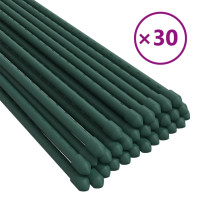 Miniatyr av produktbild för Växtstöd 30 st grön 180 cm stål