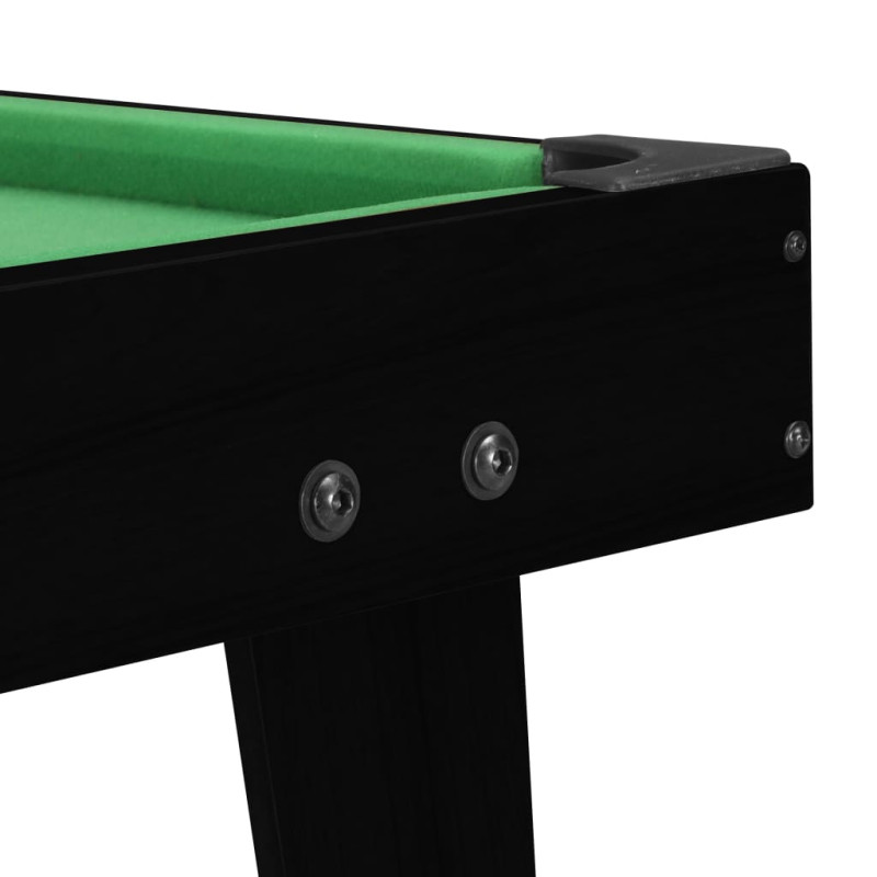 Produktbild för Biljardbord mini 3 feet 92x52x19 cm svart och grön