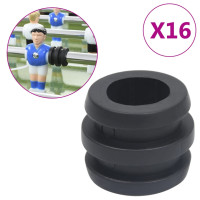 Produktbild för Gummifjäder för fotbollsbord med 15,9/16 mm stavar 16 st