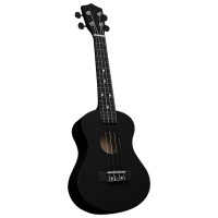 Produktbild för Sopranukulele med väska för barn sopran svart 23"