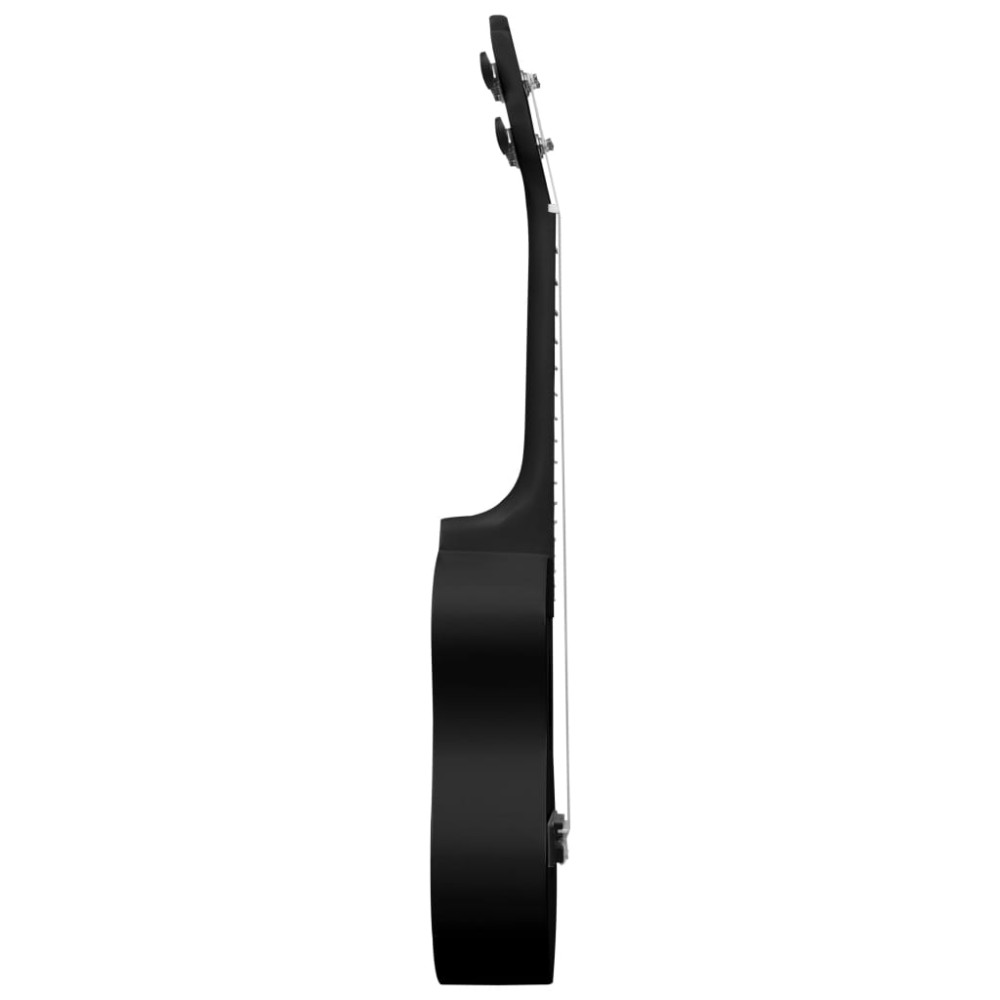 Produktbild för Sopranukulele med väska för barn sopran svart 23"