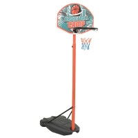 Produktbild för Flyttbar basketkorg justerbar 180-230 cm