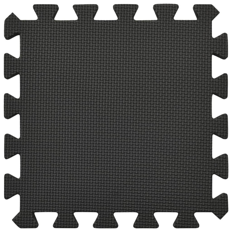 Produktbild för Skyddsmatta 54 st 4,86 ㎡ EVA-skum svart