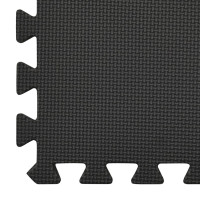Miniatyr av produktbild för Skyddsmatta 54 st 4,86 ㎡ EVA-skum svart