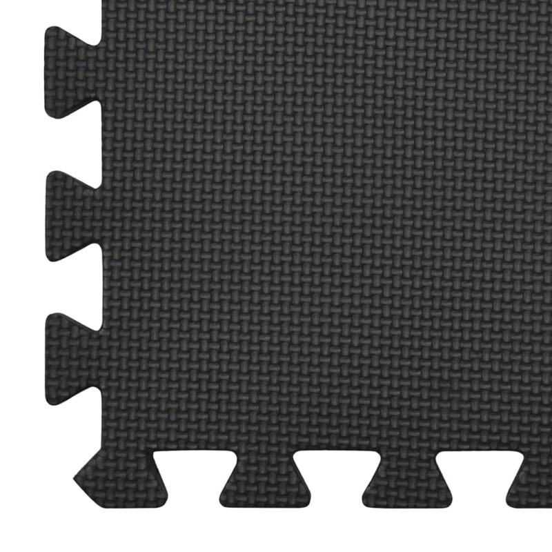 Produktbild för Skyddsmatta 54 st 4,86 ㎡ EVA-skum svart