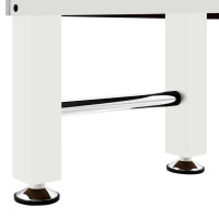 Miniatyr av produktbild för Fotbollsbord stål 60 kg 140x74,5x87,5 cm vit