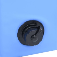 Produktbild för Hopfällbar hundpool blå 200x30 cm PVC