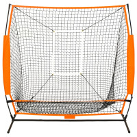 Produktbild för Multisport baseball träningsnät svart 174x76x158,5 cm