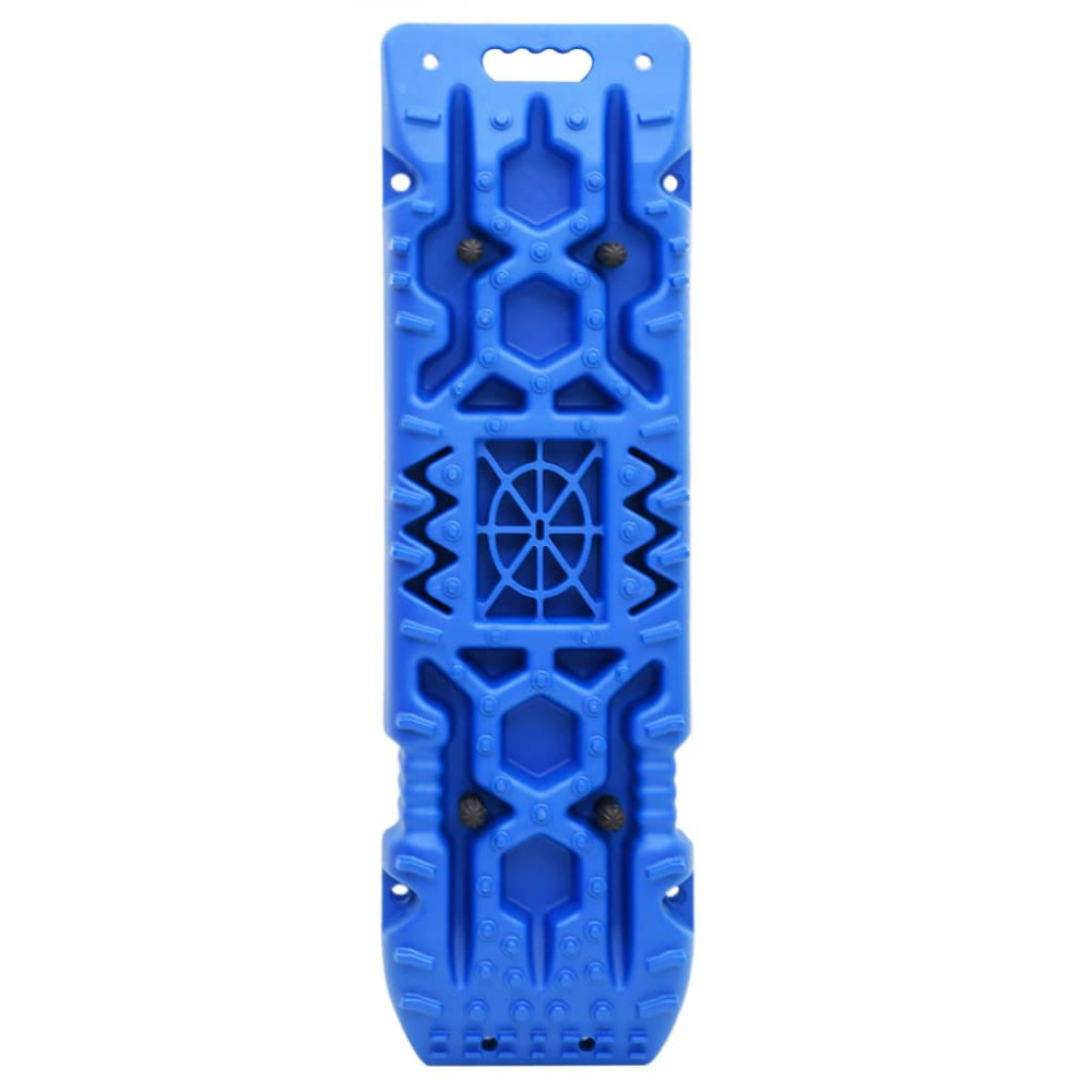 Produktbild för Greppmattor 2 st blå 107x31x7 cm nylon