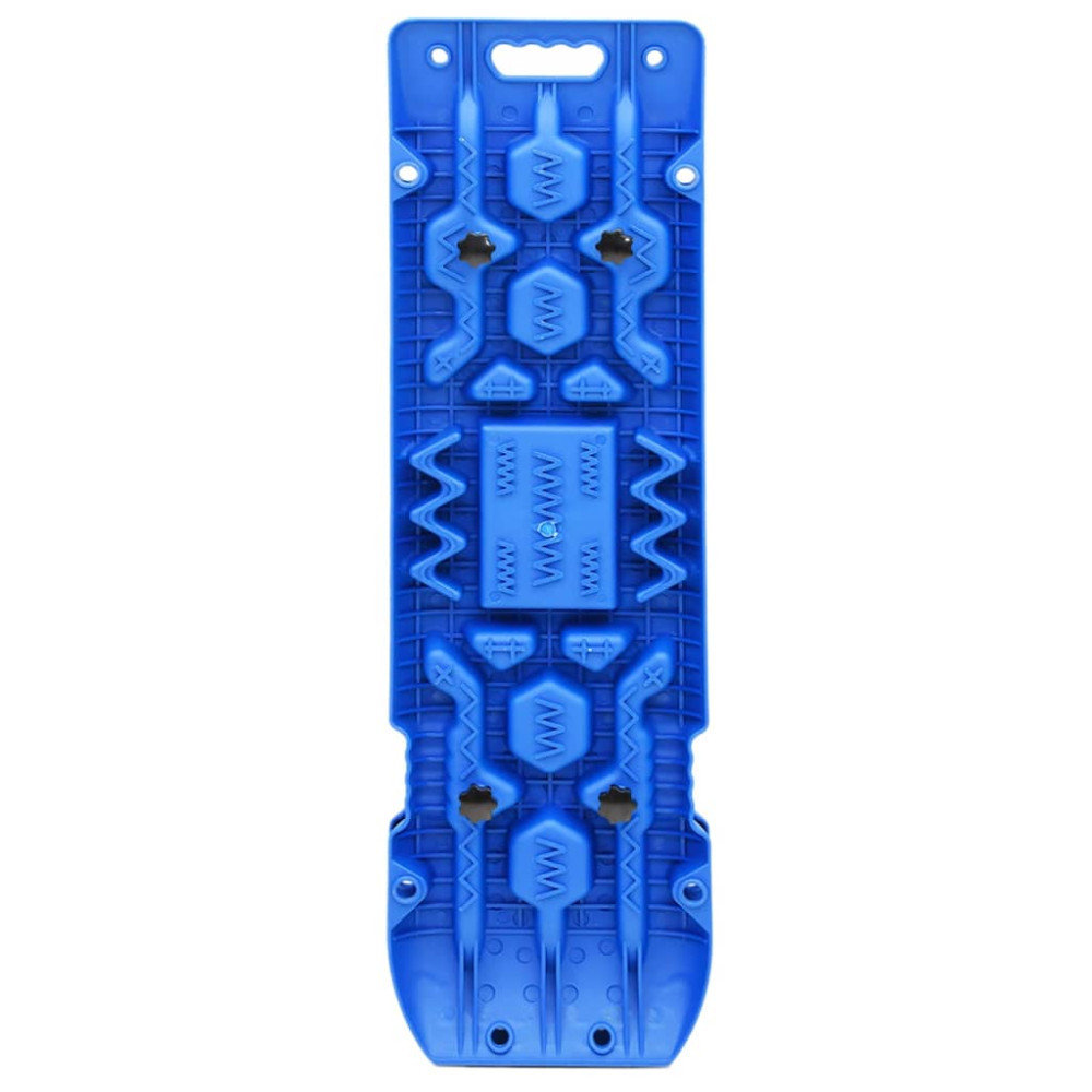 Produktbild för Greppmattor 2 st blå 107x31x7 cm nylon