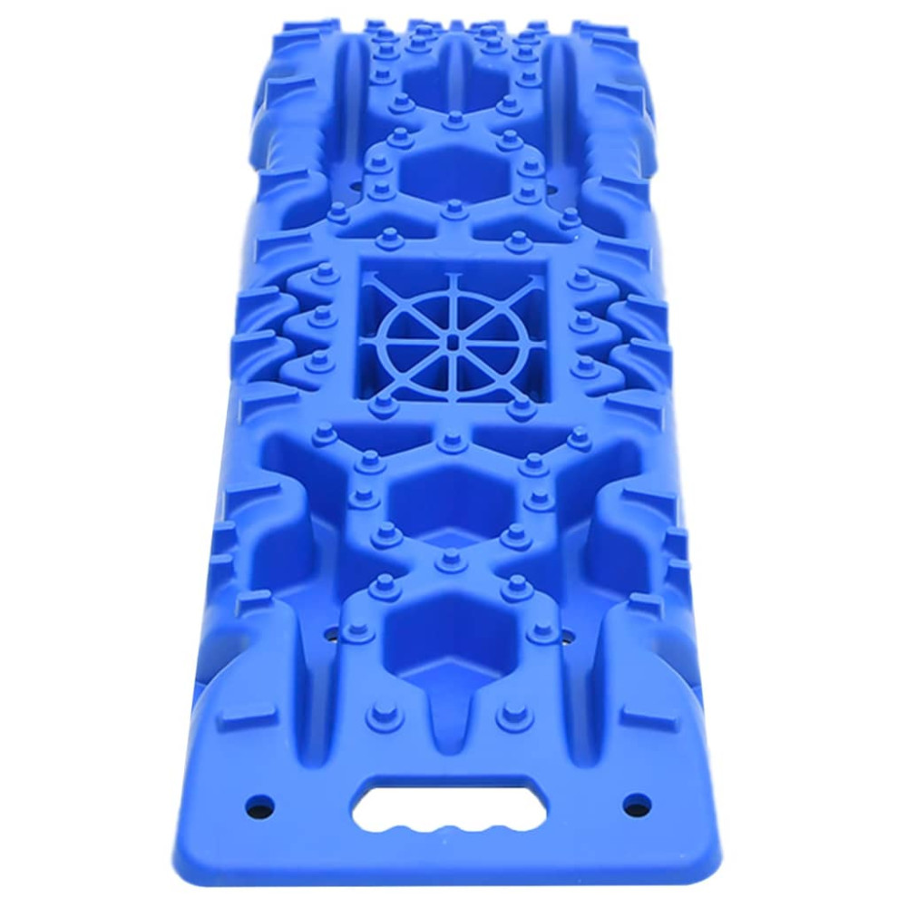 Produktbild för Greppmattor 2 st blå 107x31x7 cm nylon