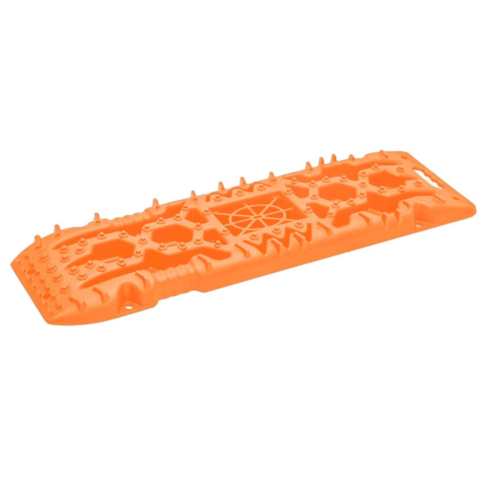 Produktbild för Greppmattor 2 st orange 107x31x7 cm nylon