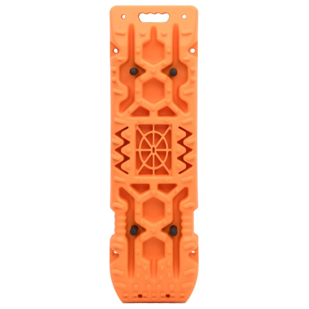 Produktbild för Greppmattor 2 st orange 107x31x7 cm nylon