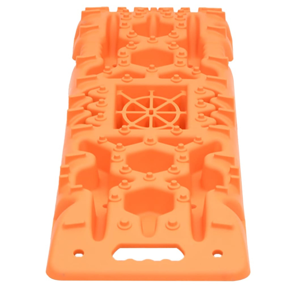 Produktbild för Greppmattor 2 st orange 107x31x7 cm nylon