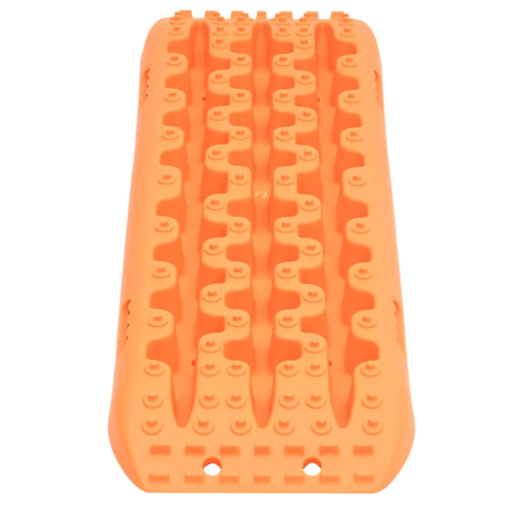 Produktbild för Greppmattor 2 st orange 106x30,5x7 cm nylon